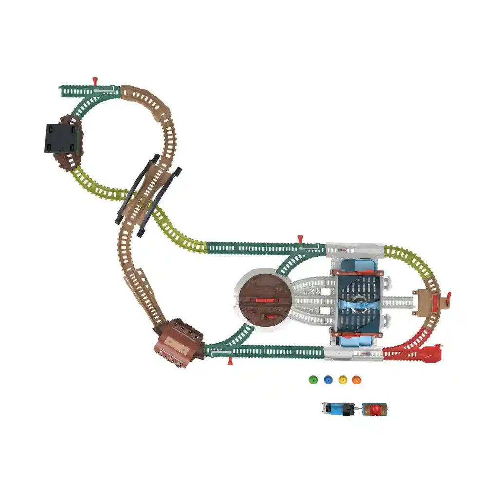 Thomas Friends Pista Motorizada ¡entrega Los Barriles!