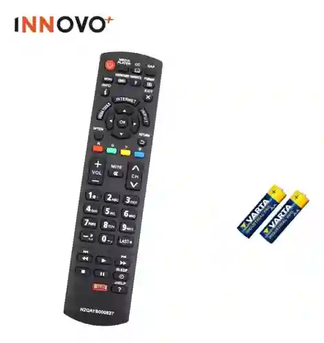 Control Remoto Compatible Con Panasonic Smart Tv Con Baterías Innovo Universal