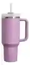 Termo Vaso Conserva Temperatura 1.2 L Acero Inoxidable Con Pitillo Lila Innovo Flask