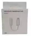 Adaptador Compatible Lightning Convertidor Entrada Audífonos