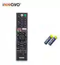 Control Remoto Compatible Con Sony Smart Tv Boton Netflix Prime Con Baterías Innovo