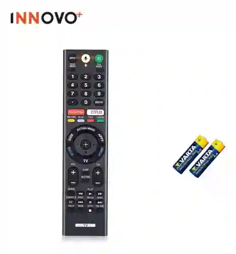 Control Remoto Compatible Con Sony Smart Tv Boton Netflix Prime Con Baterías Innovo