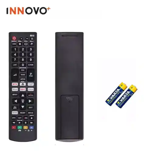 Control Remoto Compatible Con Lg Smart Tv Lg Boton Netflix Prime Con Baterías Innovo