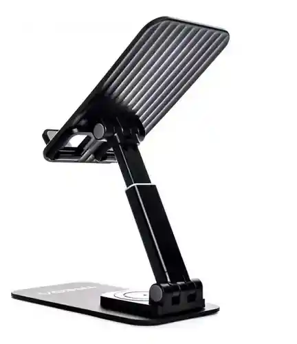 Soporte De Celular Antideslizante Plegable Universal Negro