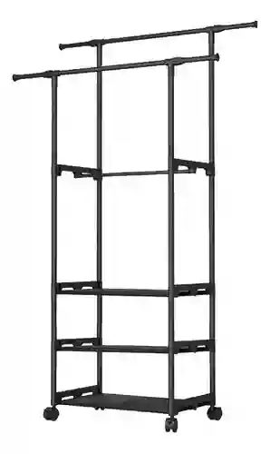 Organizador Rack De Ropa Práctico Armable Innovo Home
