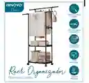 Organizador Rack De Ropa Práctico Armable Innovo Home