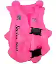 Chaleco Flotador Salvavidas Inflable Para Niños - C1505/rosado