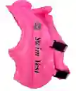 Chaleco Flotador Salvavidas Inflable Para Niños - C1505/rosado