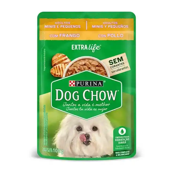 Dog Chow Pouch Adulto Festival De Pollo