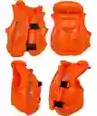 Chaleco Flotador Salvavidas Inflable Para Niños - C1505/naranja