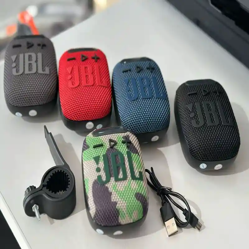 Parlante Jbl Wind 3 Fm Altavoz Bluetooth Para Manillar