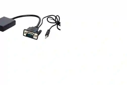 Convertidor Vga A Hdmi + Audio Caja Verde