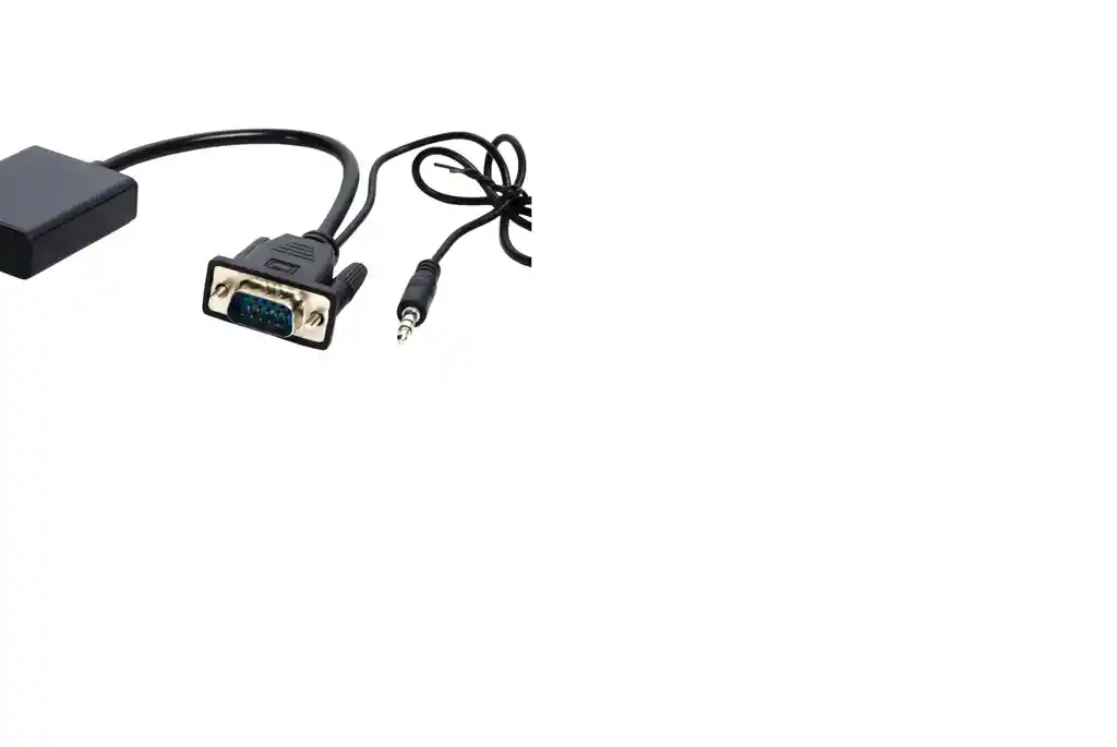 Convertidor Vga A Hdmi + Audio Caja Verde