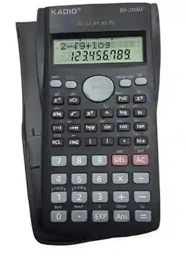Calculadora Científica Kadio Kd-350ms Con 240 Funciones Y Pantalla De 2 Líneas