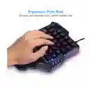 Teclado De Una Mano Rgb Gamer Vsg Unabomber | Macros Y Apoyo