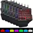 Teclado De Una Mano Rgb Gamer Vsg Unabomber | Macros Y Apoyo