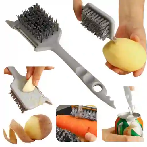 Cepillo Pelador De Frutas Multifuncional Cocina