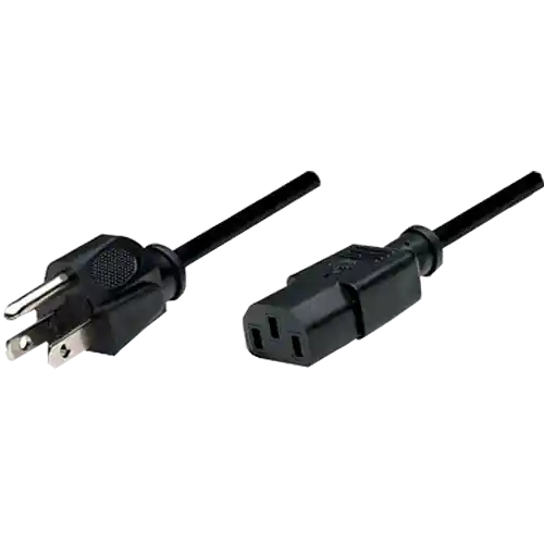 Cable De Poder Cpu A Toma 3puntas
