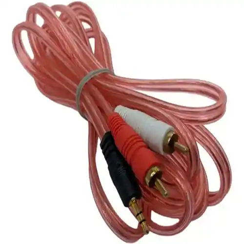 Cable Auxiliar 2 En 1 De 3 Metros