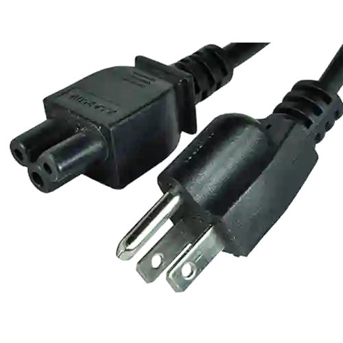 Cable De Poder Para Adaptador De Portatil 2.5amp