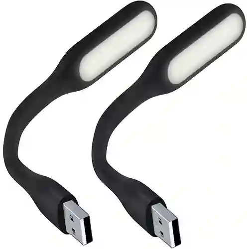 Luz Led Pequeña Portable Y Se Puede Doblar De Diferentes Formas Se Conecta Por Usb