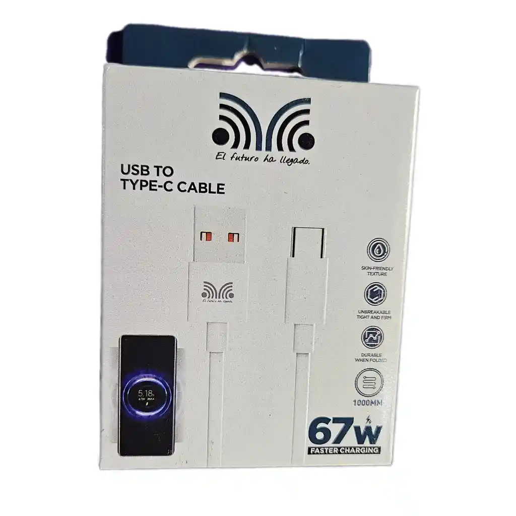 Cable Usb A Tipo C 67w