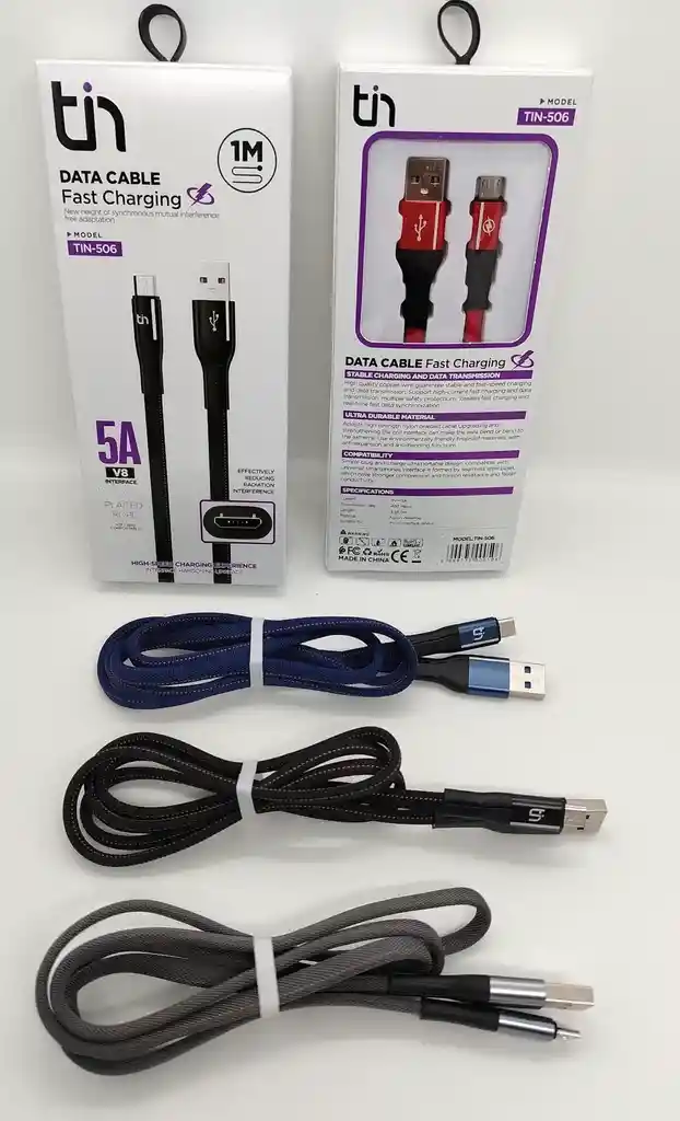 Cable Usb A V8 Tin-506