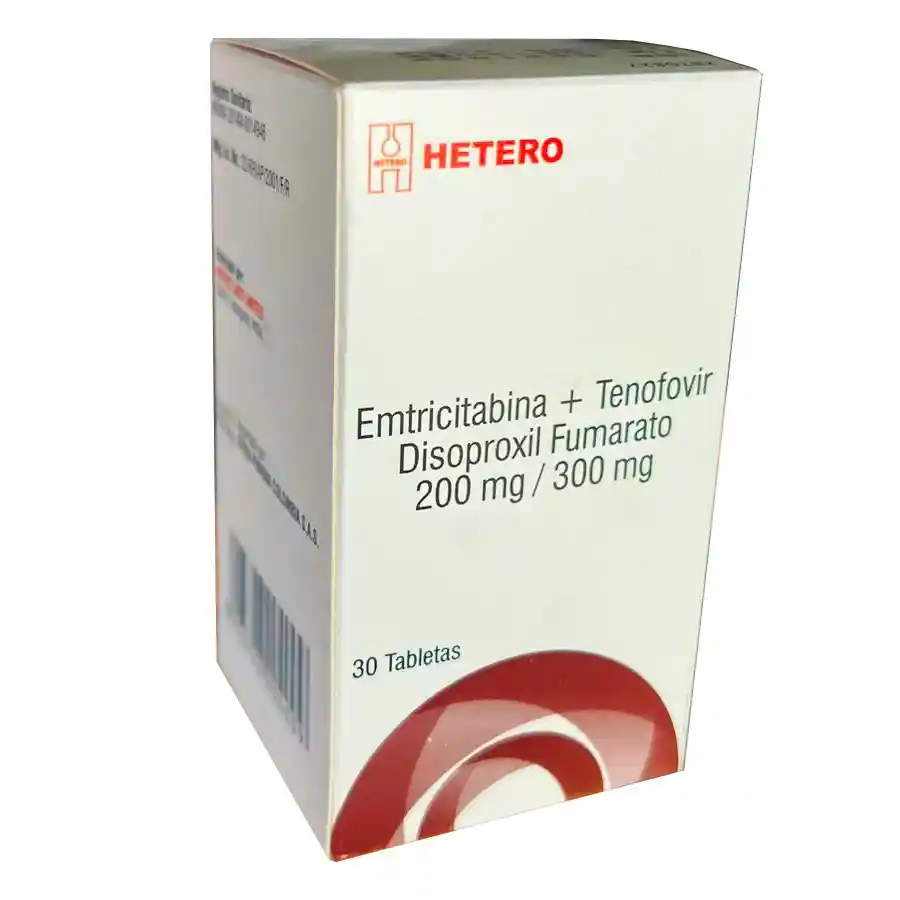 Prep X 3 Vih/sida Fovirem Emtricitabina + Tenofovir Disoproxil Fumarato 200 Mg / 300mg