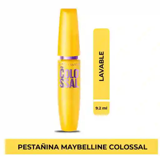 Pestañina Maybelline The Colossal Volum Express Lavable X 9.2 Ml