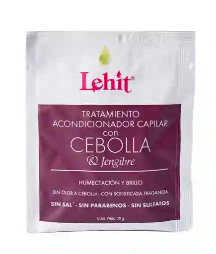 Tratamiento Capilar Cebolla Y Gengibre