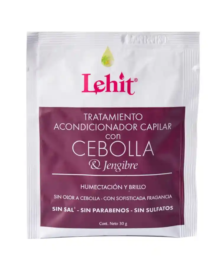 Tratamiento Capilar Cebolla Y Gengibre