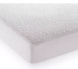 Protector De Colchón Terry Anti-fluido Cama Sencilla 100x190).