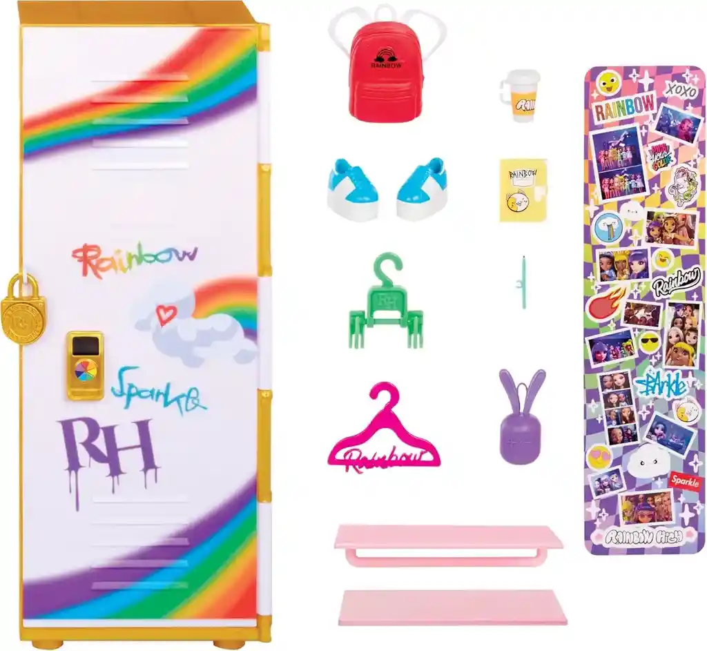 Rainbow High Desing Style Locker