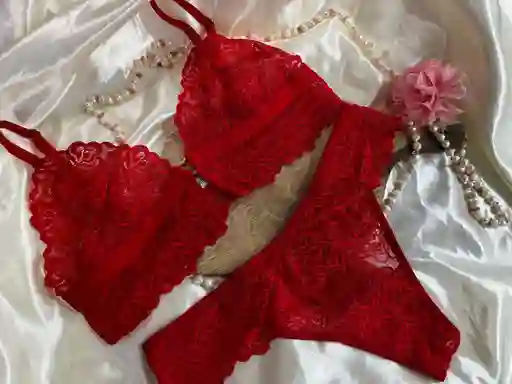 Conjunto Varilla Con Detalle De Corazon