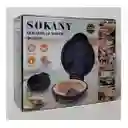 Maquina Fabricante De Quesadillas 900w Sk-08028 Sokany