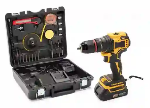 Taladro Inalambrico 36v 14 Accesorios 2 Baterias Recargables