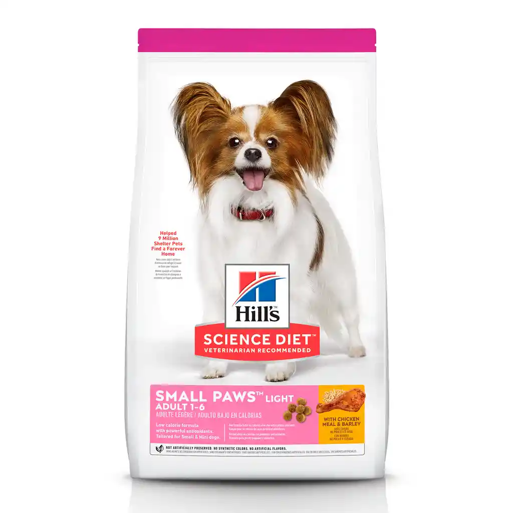 Hills Canino Perro Adult Small Paws Light - 4,5 Lbs