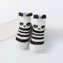 Par De Medias Con Suela Antideslizante Para Bebés, Divertidos Diseños De Animales, Hechas En Algodón, Ideal Para Los Primeros Pasos - Colorlife