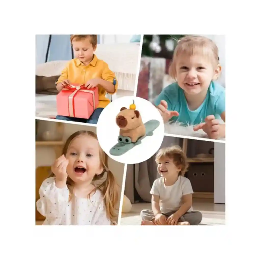 Pulseras Pop Para Niños Pulseras Animales Pulsera Capibara