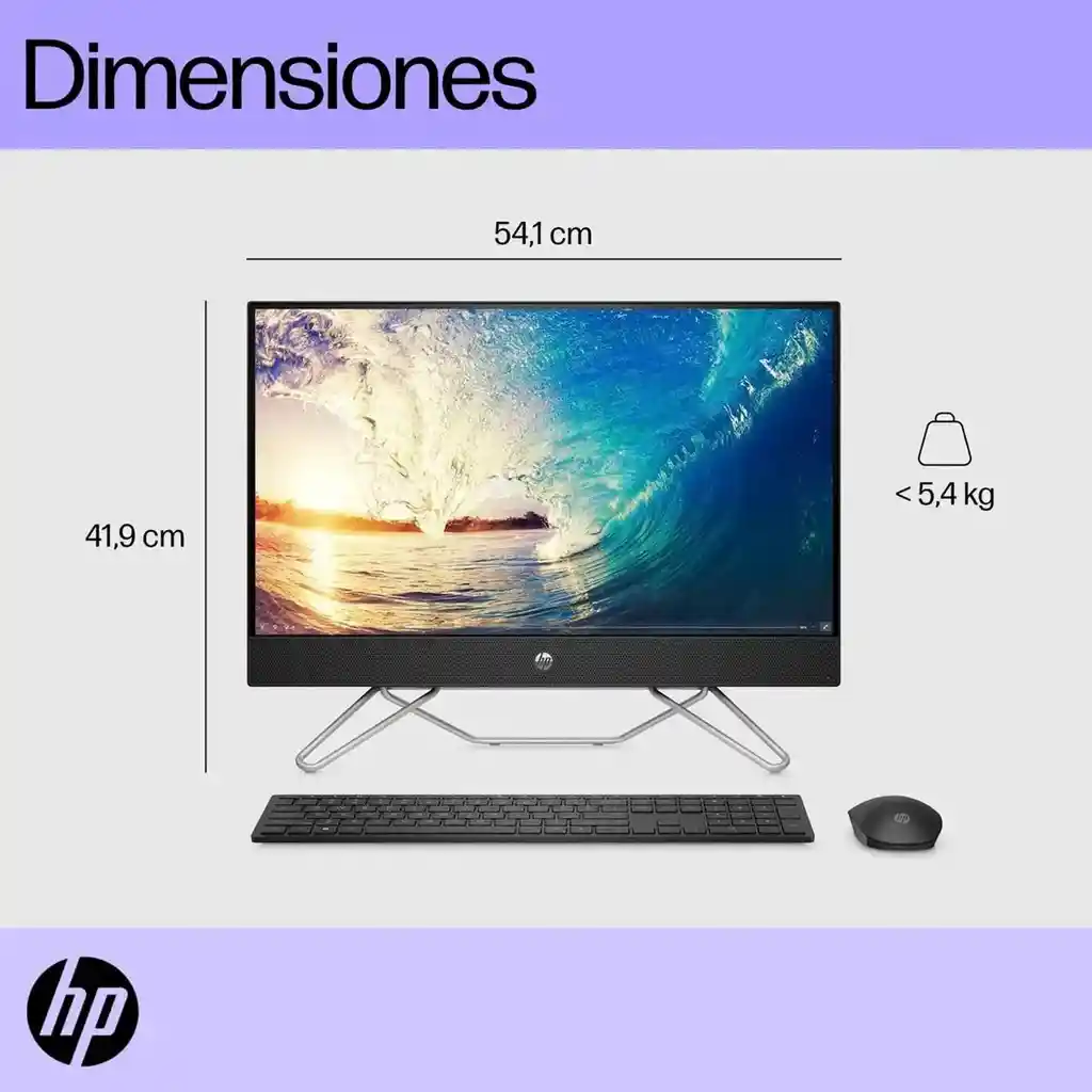 All In One Hp 24-cb1027la 238 Core L5 512gb 8gb Ram Win11