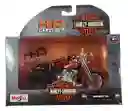 Moto Coleccionable Escala 1/18 Harley Davidson Flsts Heritage