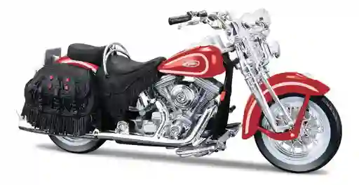 Moto Coleccionable Escala 1/18 Harley Davidson Flsts Heritage