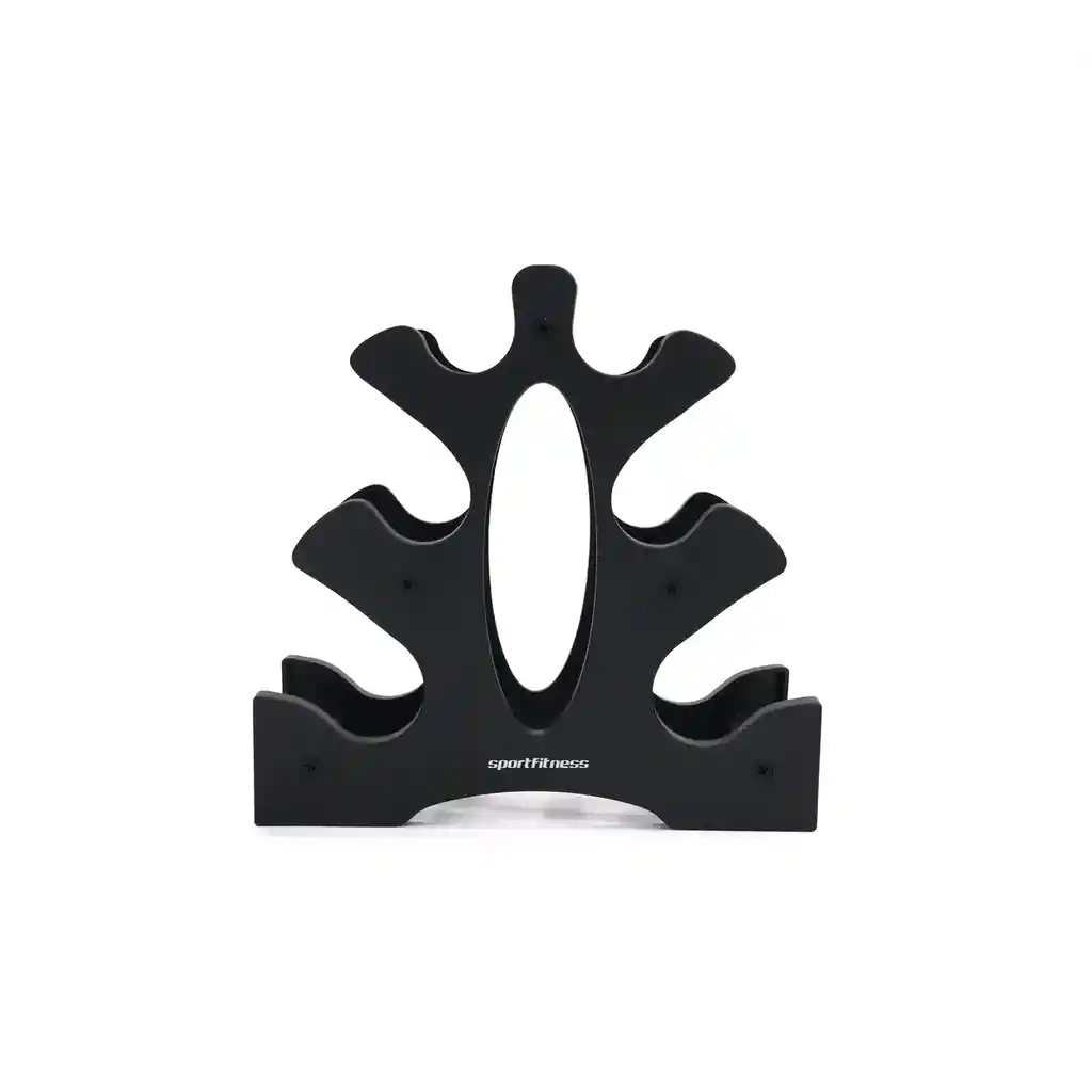 Soporte Para Mancuernas De Caucho Sportfitness