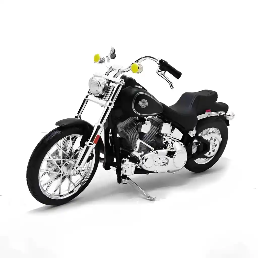 Moto Coleccionable Escala 1/18 Harley Davidson Fxst Softail