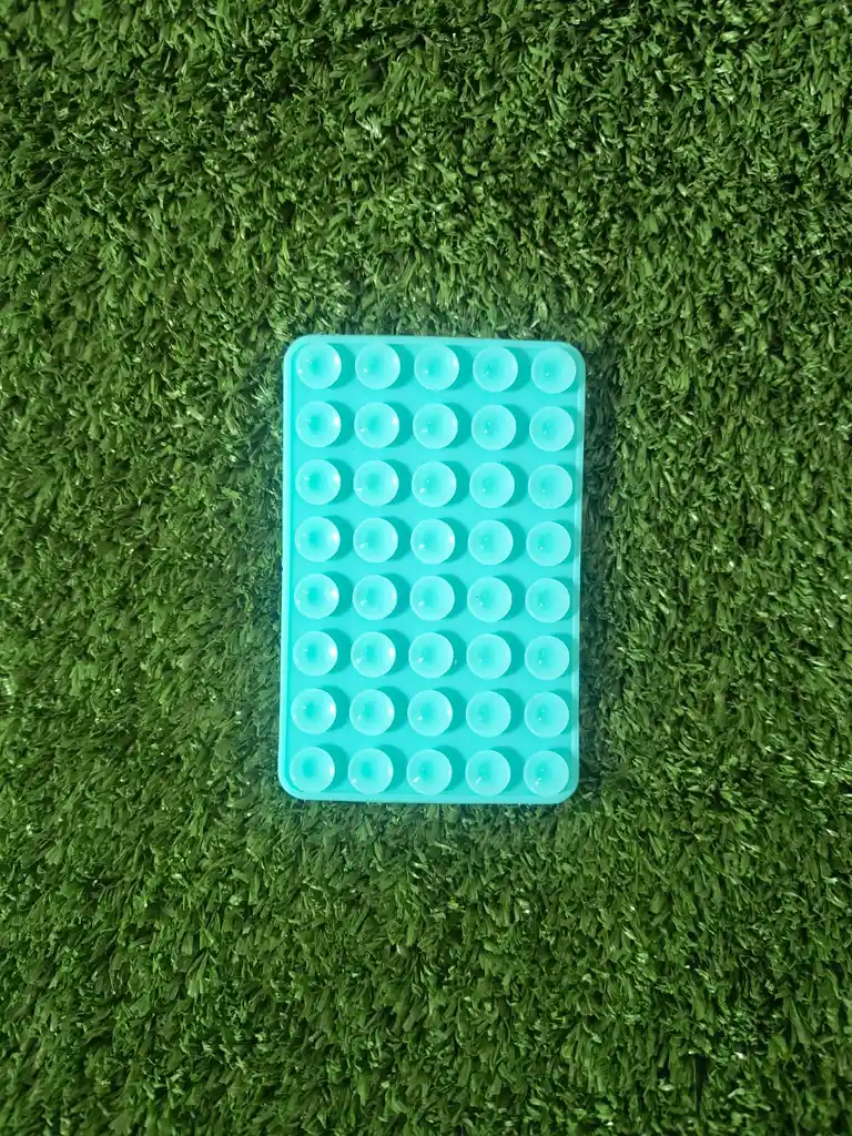 Soporte Silicona Para Celular Ventosas 40 Chupas | Octobuddy | Chupas Adhesivas | Doble Ventosa | Color*