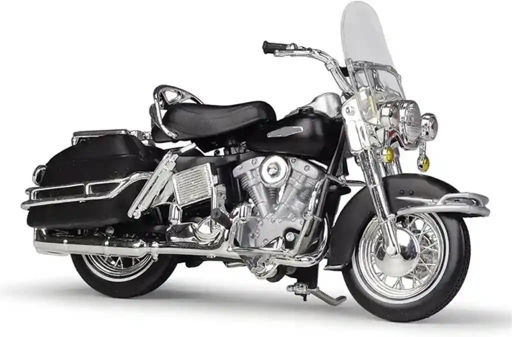 Moto Coleccionable Escala 1/18 Harley Davidson Electra Glide