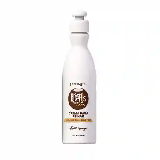Crema Para Peinar Crespos Con Agua De Coco - X300 Ml Prokpil