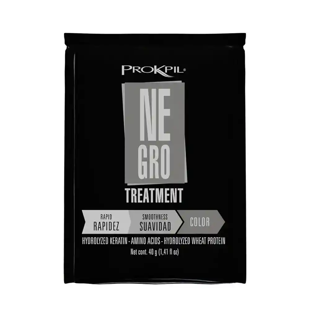 Tratamiento Matizante Color Negro - Sachet X40 Gr Prokpil