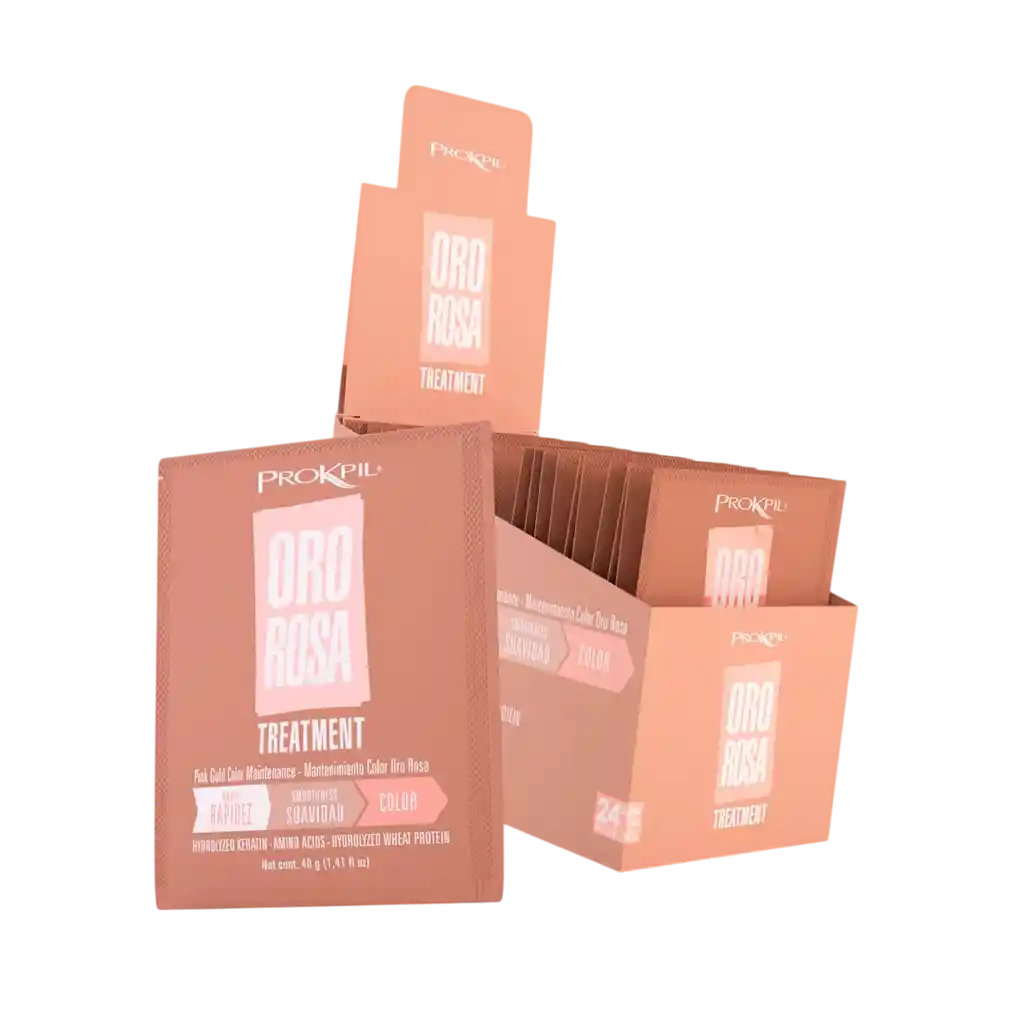 Tratamiento Matizante Color Oro Rosa - Sachet X40 Gr Prokpil