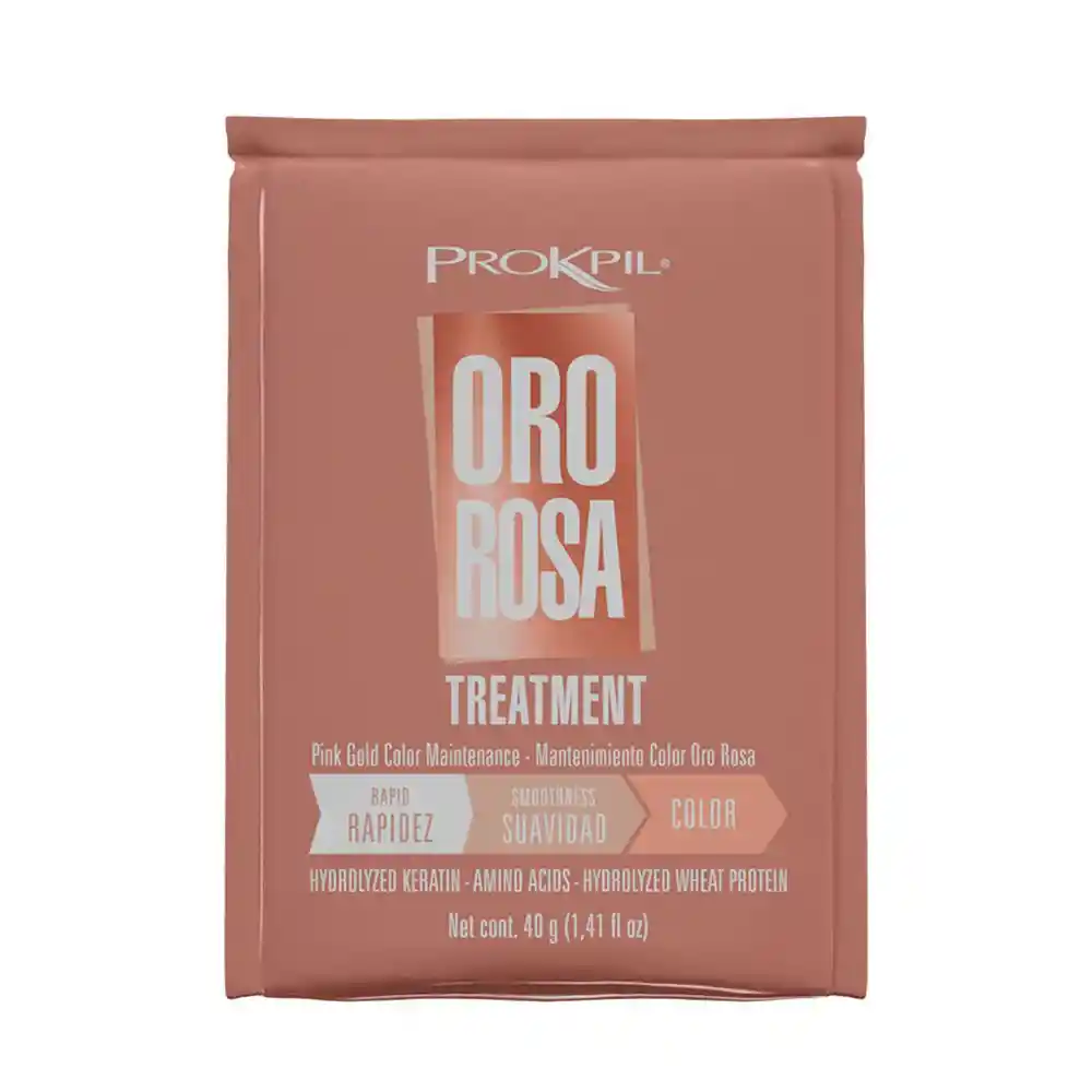 Tratamiento Matizante Color Oro Rosa - Sachet X40 Gr Prokpil
